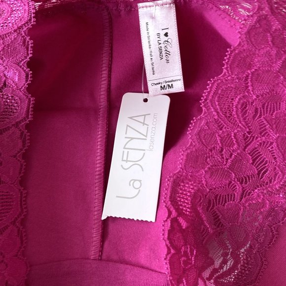 3/$36 - NWT! New La Senza lace top pink panty / underwear with tiny bow - Picture 4 of 4